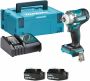 Makita DTW302RTJ | Accu Slagmoersleutel | 18 V | 2 x 5 0 Ah accu + snellader | In Mbox - Thumbnail 1