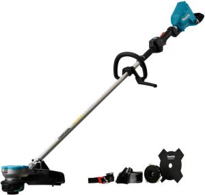 Makita DUR368LZ 2x18 V Bosmaaier D-greep zonder accu&apos;s en lader DUR368LZ