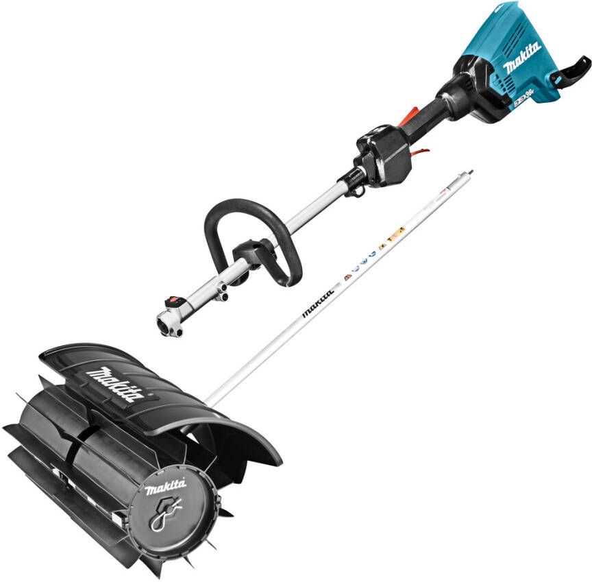 Makita DUX60ZX16 | 2x18 V Combisysteem + Rubber rolveger | Zonder accu&apos;s & Lader