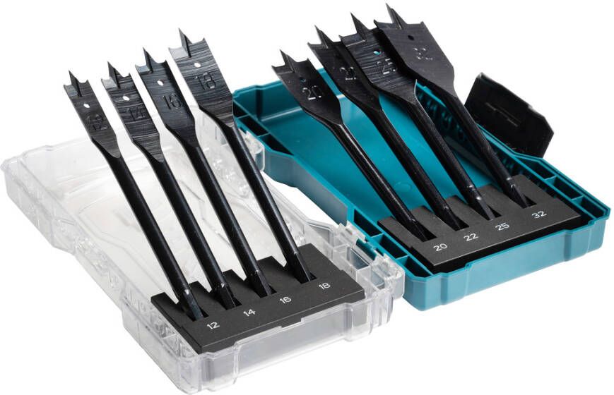 Makita Accessoires E-08698 Speedborenset | 150 mm | 1 4" Zeskant | 8-delig E-08698