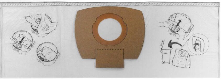 Makita Accessoires Filter stofzak voor Model: VC2010L en VC2512L P-72899