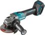 Makita GA008GM201 40 V Max Haakse slijper 125 mm 4 0 Ah accu (2 st) lader Mbox - Thumbnail 1