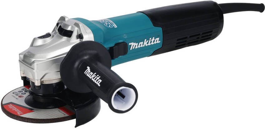 Makita GA5092X01 | 230V | Haakse slijper | 125 mm | met vastzetschakelaar | In doos
