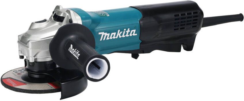 Makita GA5095X01 | 230V | Haakse slijper | 125 mm | met vastzetschakelaar | In doos GA5095X01