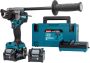 Makita HP001GD201 40V Max Klopboor- schroefmachine 2 5 Ah accu (2 st) lader Mbox HP001GD201 - Thumbnail 1