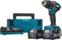 Makita HP002GD201 | 40V Max Klopboor- schroefmachine | 2 5 Ah accu (2 st) + snellader | in Mbox HP002GD201 - Thumbnail 1