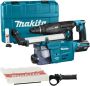 Makita HR008GZ03 Accu Combihamer | 40 V Max | Excl. accu&apos;s en lader | met stofafzuiging | In kunststof koffer HR008GZ03 - Thumbnail 1