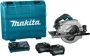 Makita HS009GT201 40 V Max Cirkelzaag 235 mm | 2x 5 0 Ah accu HS009GT201 - Thumbnail 1