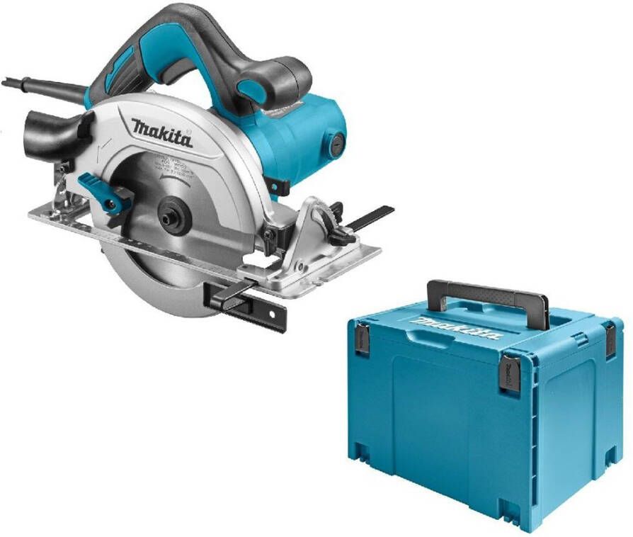 Makita HS6601J 230v Cirkelzaag 1050w 165mm in M-box koffer HS6601J