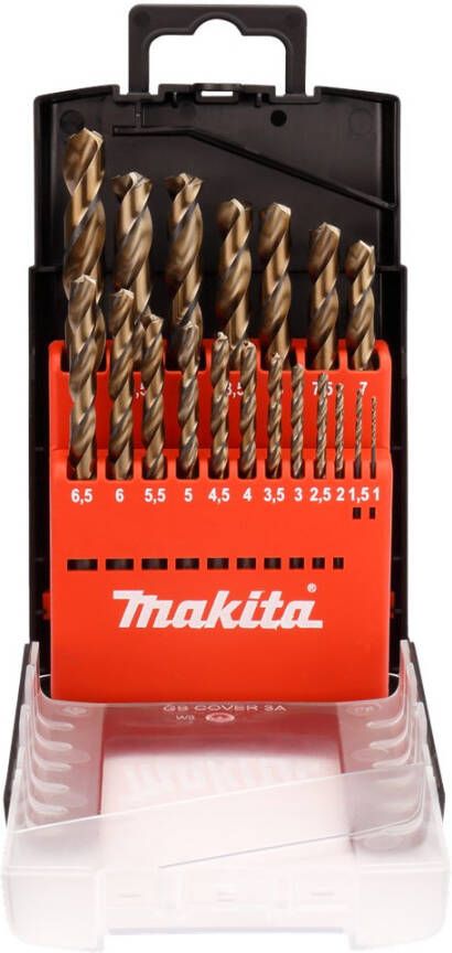 Makita D-29876 Borenset 19-delig metaal | Mtools