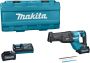 Makita JR002GM201 | 40V Max | Accu Reciprozaag | 4 0 Ah accu (2 st) | Snellader | in kunststof koffer JR002GM201 - Thumbnail 1