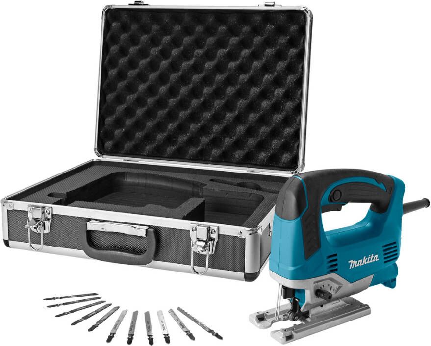 Makita JV0600X1 | Decoupeerzaag | D-greep | set | aluminium koffer