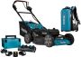 Makita LM001CT4X4 36 V Accu Grasmaaier | 53 cm | Connector type | Incl. PDC01 en startset 197626-8 - Thumbnail 1