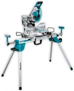 Makita LS1019L 230v Radiaal afkortzaag 260 mm + DEAWST06 Onderstel