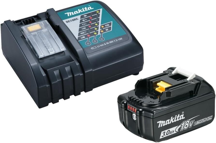 Makita Accessoires 18 V Starterset 3 0Ah BL1830B + lader DC18RC | 18V (1x 3.0Ah accu + lader) 191A24-4