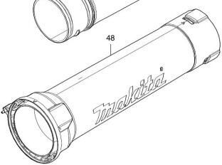 Makita Accessoires 183R05-4 | Zuigbuis A Set 183R05-4 - Foto 2