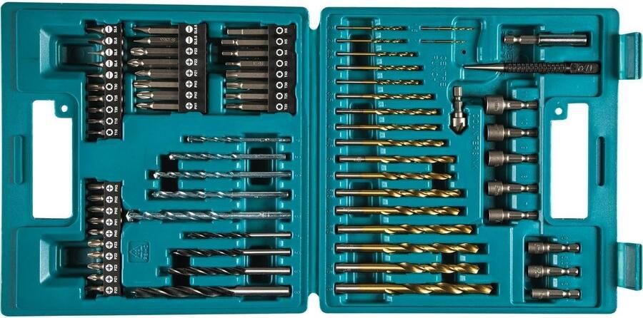 Makita Accessoires 75-delige boor- schroefbitset B-49373
