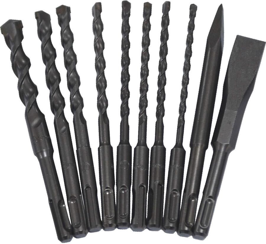 Makita Accessoires Boor- beitelset 10-delig D-44971