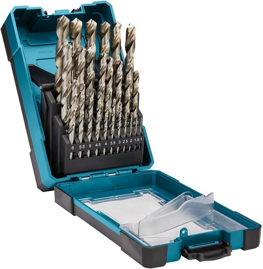 Makita Accessoires D-67555 | Metaalborenset | HSS-G | 25-delig D-67555