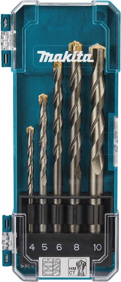 Makita Accessoires D-72877 | TCT-borenset | 5-delig D-72877 - Foto 2