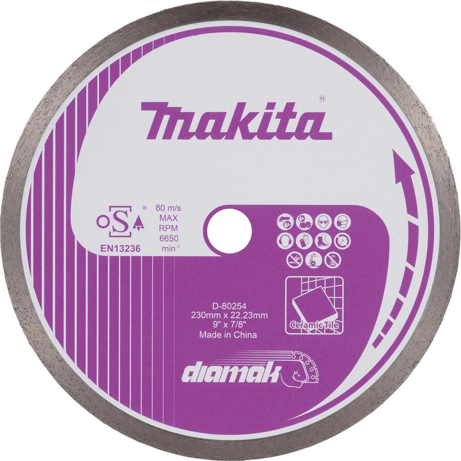 Makita Accessoires Diamantschijf 230x22 23x2 2mm Volband D-80254