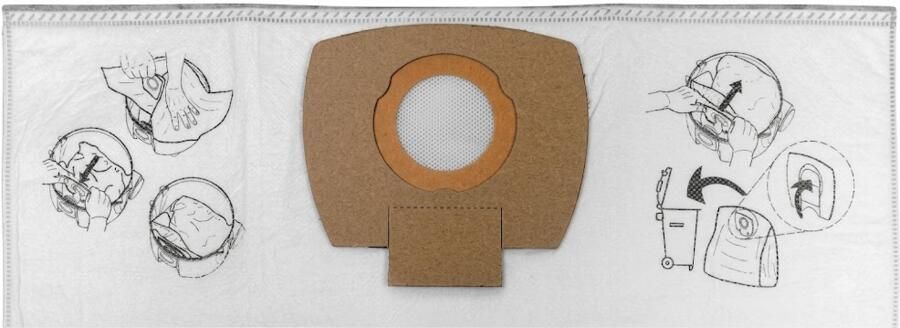 Makita Accessoires Filter stofzak voor Model: VC2010L en VC2512L P-72899