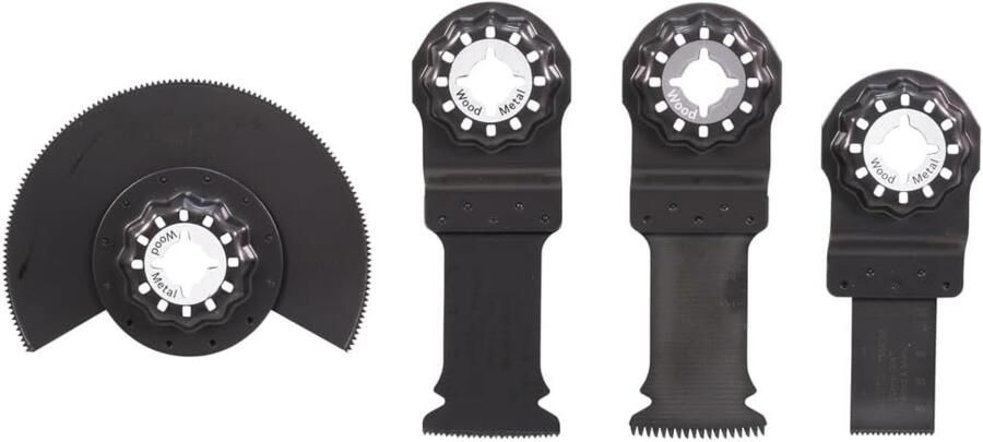 Makita Accessoires Invalzaagset multitool 4-delig Starlock TMA045 TMA047 TMA053 TMA058 B-67480 - Foto 2