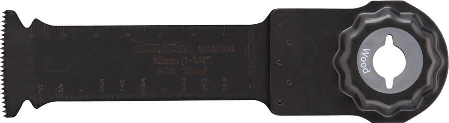Makita Accessoires MAM004 Invalzaagblad 32x80mm hout | 25 stuks E-25812