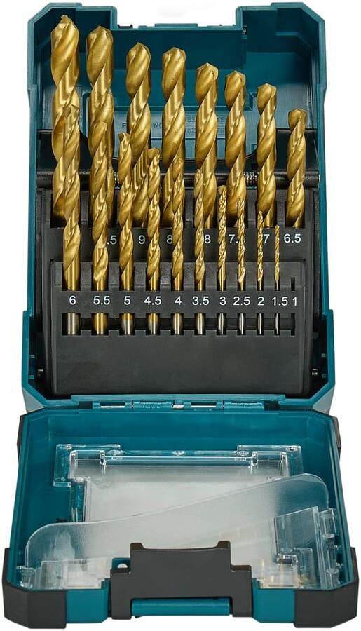 Makita Accessoires Metaalboorset HSS-T 19-dlg D-72229