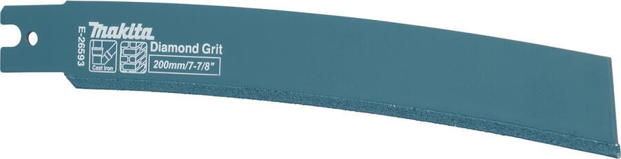 Makita accessoires Reciprozaagblad Gebogen Diamant | 200 mm | 5 stuks | Geschikt voor JR003G E-26593