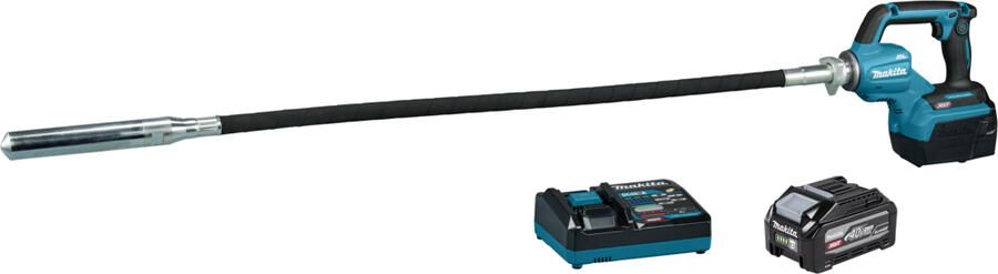 Makita VR004GU101 XGT Accu betontrilnaald 40V Max 1200mm 4 0Ah (1st) snellader