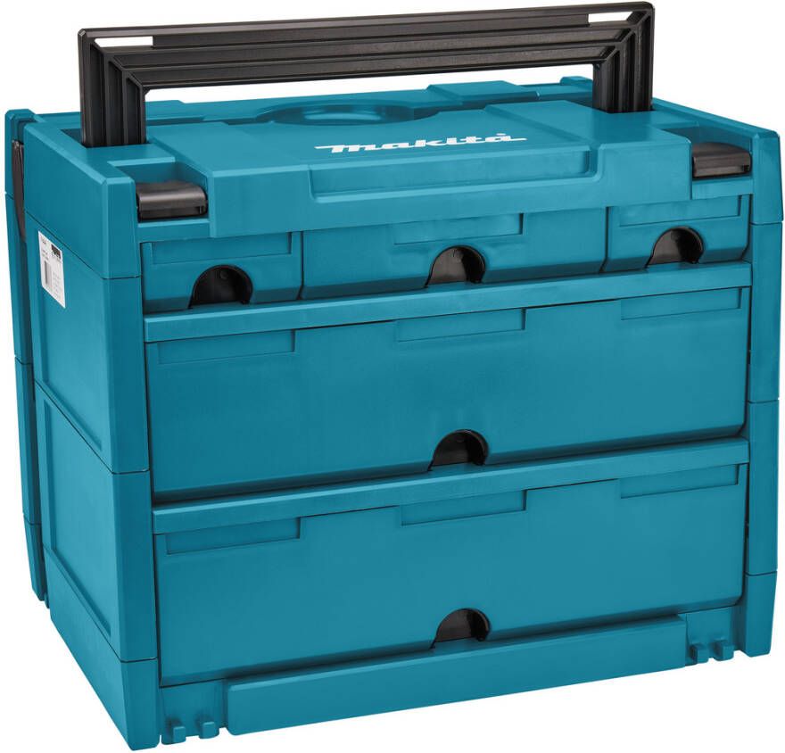 Makita Accessoires MAKSTOR 4.5 M-box Systainer met 5 laden 395x295x320 mm P-84349