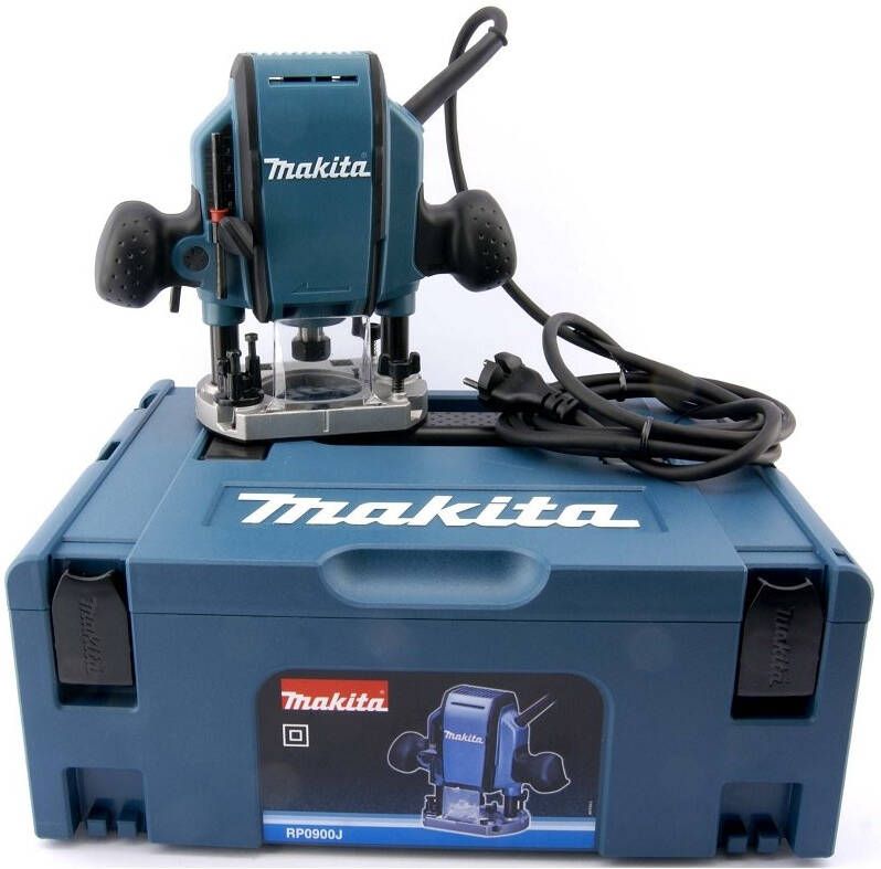 Makita RP0900J Bovenfrees | 900w in M-box
