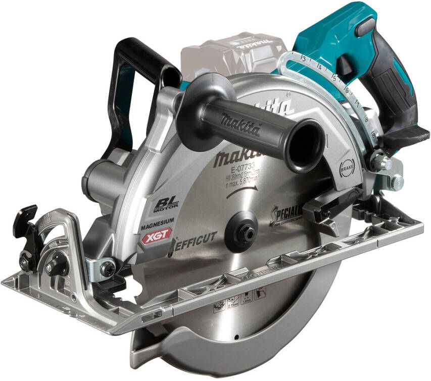 Makita RS002GZ | Cirkelzaag 40 V | 260 mm | Body | Zonder accu&apos;s en lader