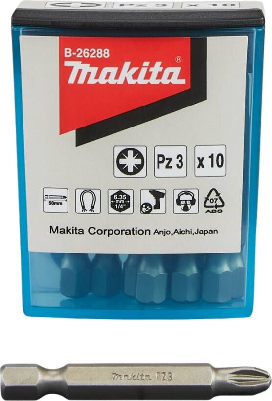 Makita Accessoires Schroefbit PZ3x50mm B-26288