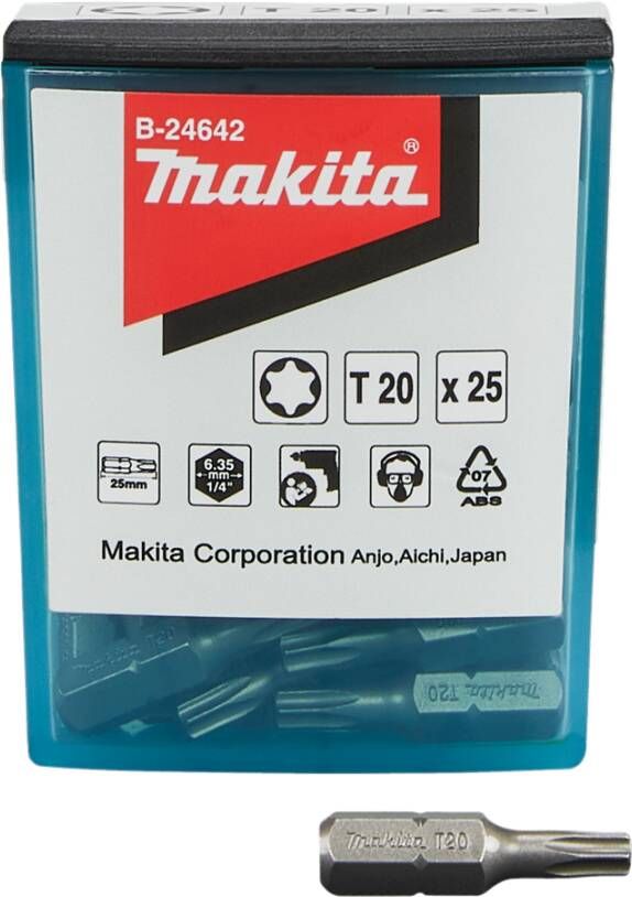 Makita Schroefbit T20x25mm B-24642