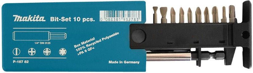 Makita Accessoires Schroefbitset 11-dlg P-16782