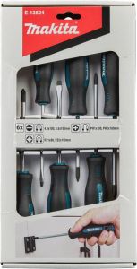 Makita E-13524 Schroevendraaierset 6-delig PH PZ SL | Mtools