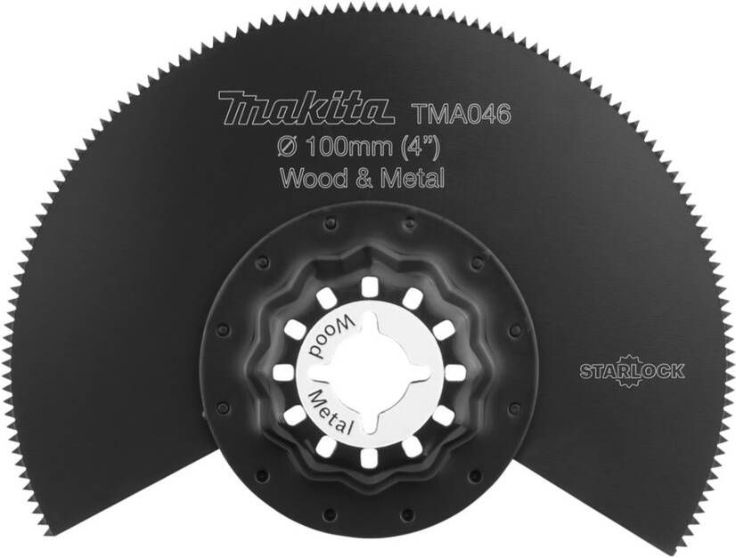 Makita B-64808 TMA046 Segmentzaagblad 100mm hout&staal | Mtools