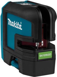 Makita SK105GDZ Kruislijn laser groen | Zonder accu&apos;s en lader in doos met tas