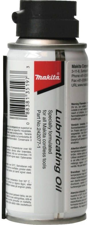 Makita Smeerolie