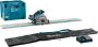 Makita SP001GM102 | 40 V Max Invalcirkelzaag | 165 mm | 4 0 Ah accu | snellader | in Mbox | met AWS zender | geleiderail | 1500 mm SP001GM102 - Thumbnail 1