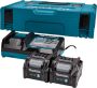 Makita 191V27-4 Startset XGT DC40RC 2xBL4025 | Mtools - Thumbnail 1