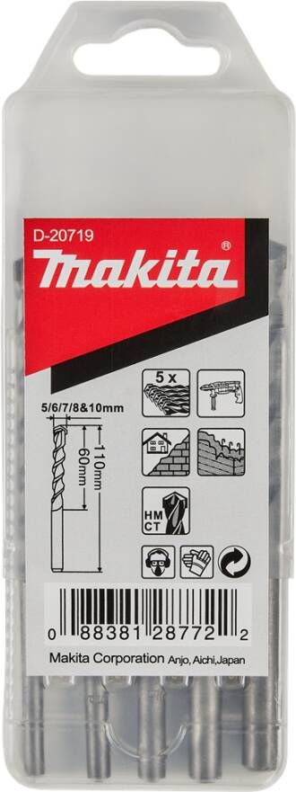 Makita Accessoires Steenborenset 5-delig D-20719