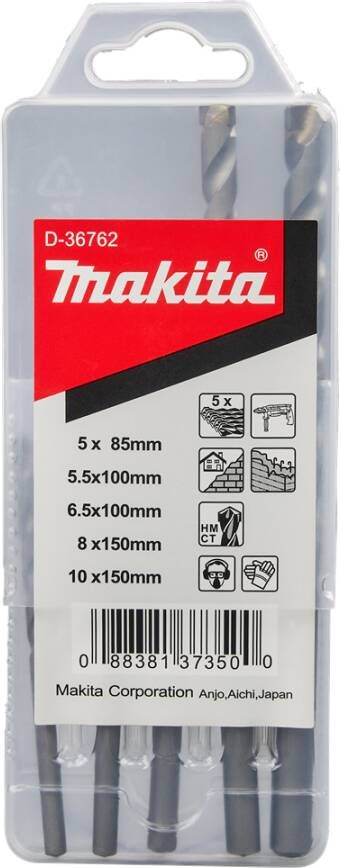 Makita Accessoires Steenborenset 5-delig D-36762