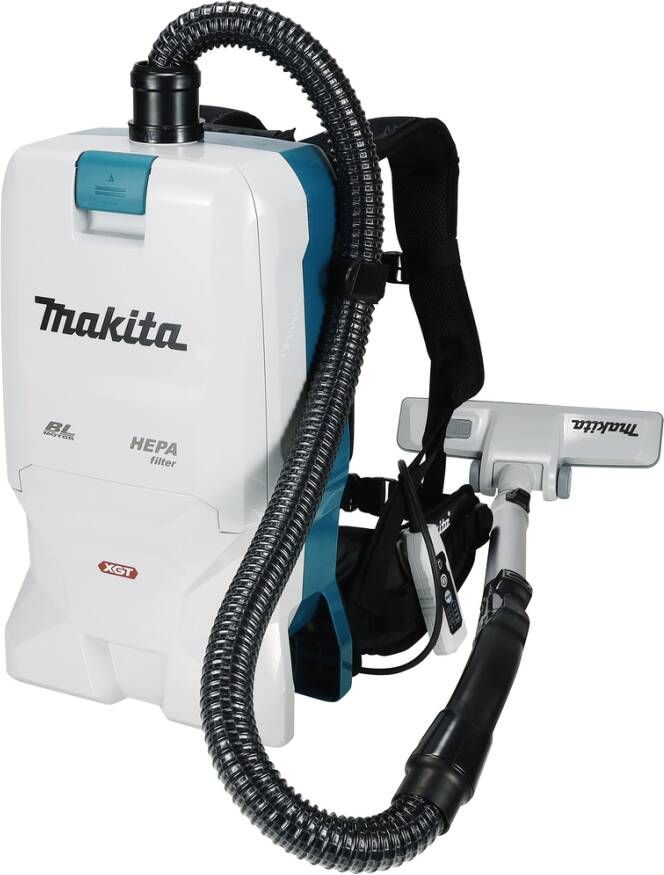 Makita VC011GZ 40V Max Rugstofzuiger voor schoonmaak | Zonder accu&apos;s en lader | In doos VC011GZ