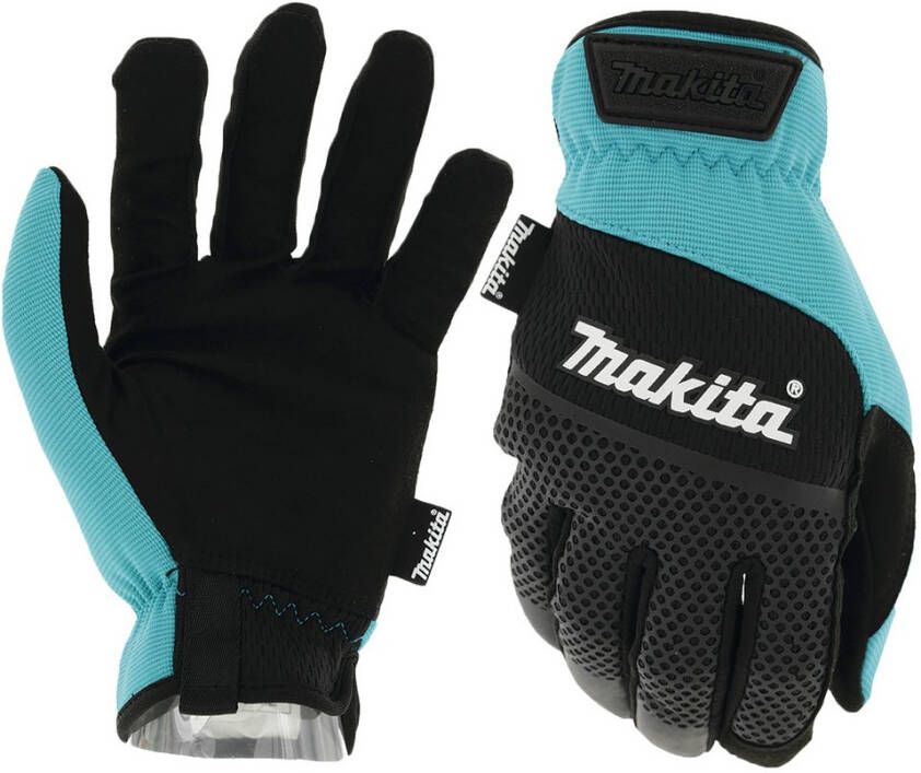Makita Werkhandschoenen met open manchet | Maat M P-84654