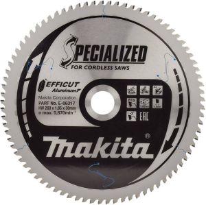 Makita Accessoires Zaagb alu 260x30x1 85 81T -3G E-06317
