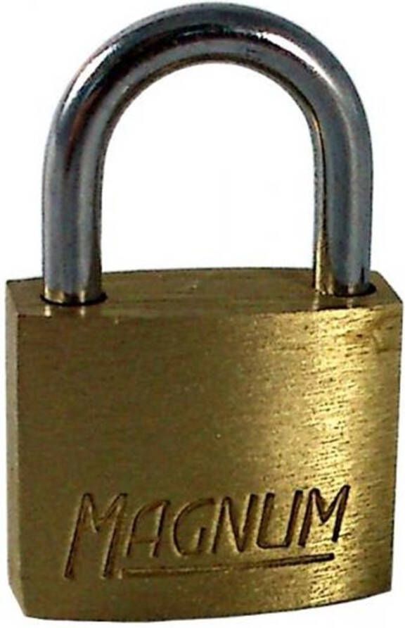 Masterlock 30mm solid brass padlock steel shackle