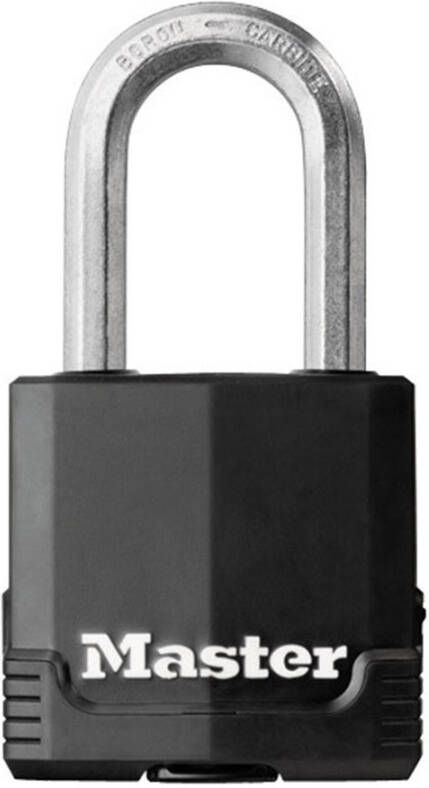 Masterlock 48mm laminated steel padlock anti-rust thermoplastic cover 38mm oc M115EURDLF